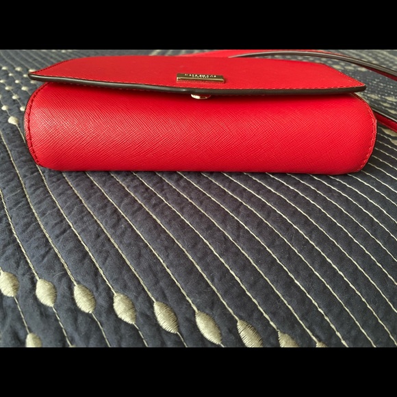 Like new Kate Spade crossbody. Red. - Picture 3 of 7